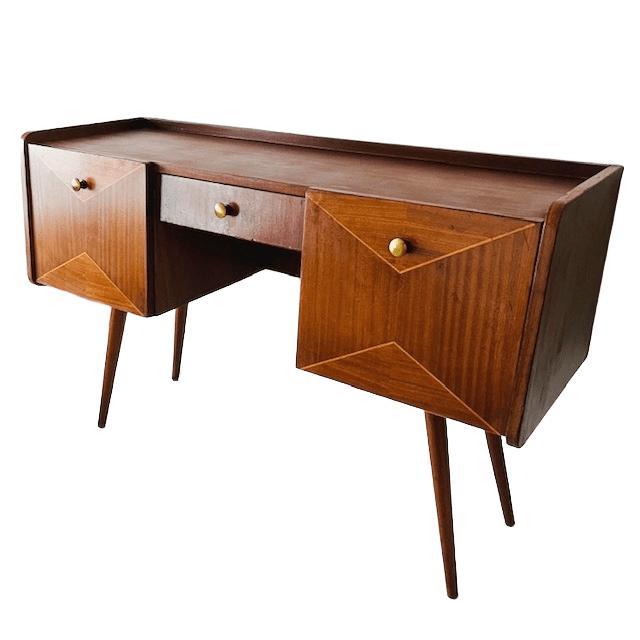 Vintage Danish Dressing Table or Sideboard in Teak, 1960s For Sale - Image 5 of 12