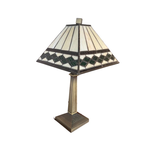 Vintage Art Deco Style Table Lamp, 1980 For Sale