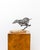 Black Mid-Century Modernist Signed Deborah Gabris Greyhound Welded Brutalist Steel Sculpture For Sale - Image 8 of 12
