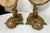Large Antique Ornate Carved Italian Gilt Wood Cherub Wall Sconce Fixtures - a Pair For Sale - Image 18 of 18