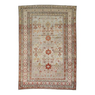Antique Decorative Shirvan Rug - 4' x 6'1" For Sale