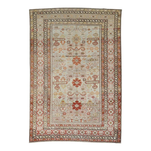 Antique Decorative Shirvan Rug - 4' x 6'1" For Sale