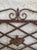Antique Iron Panel Garden Element For Sale In Dallas - Image 6 of 11