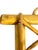 Wood Vintage French Provincial Bamboo Coat Hat Rack With Two Hooks For Sale - Image 7 of 12