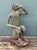 Vintage Painted Wood Monkey Sculpture For Sale - Image 12 of 14