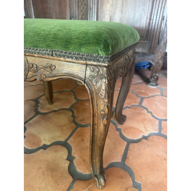Late 19th Century Old French Stool For Sale - Image 5 of 7