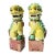 Antique Chinese Porcelain Sanci Glaze Foo Dogs - A Pair of 2 For Sale