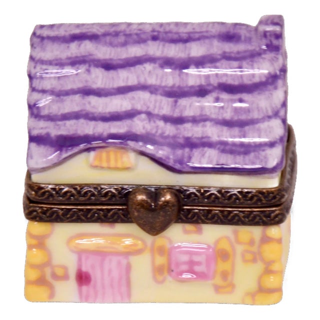 Limoges Cottage Home Accent Box For Sale