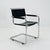 Mid century black leather s34 cantilever armchair by mart stam for thonet ,1980s this s34 cantilever chair by mart stam...