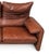 Cassina Leather Maralunga Two-Seater Sofa by Vico Magistretti for Cassina, 1980s For Sale - Image 4 of 7