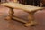Early 20th Century Early 20th Century French Louis XIII Bleached Oak Trestle Refectory Dining Table For Sale - Image 5 of 7