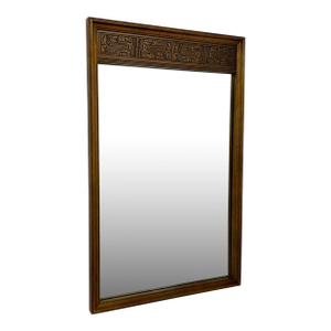 Mid Century Bassett Mirror From the “Mayan” Collection