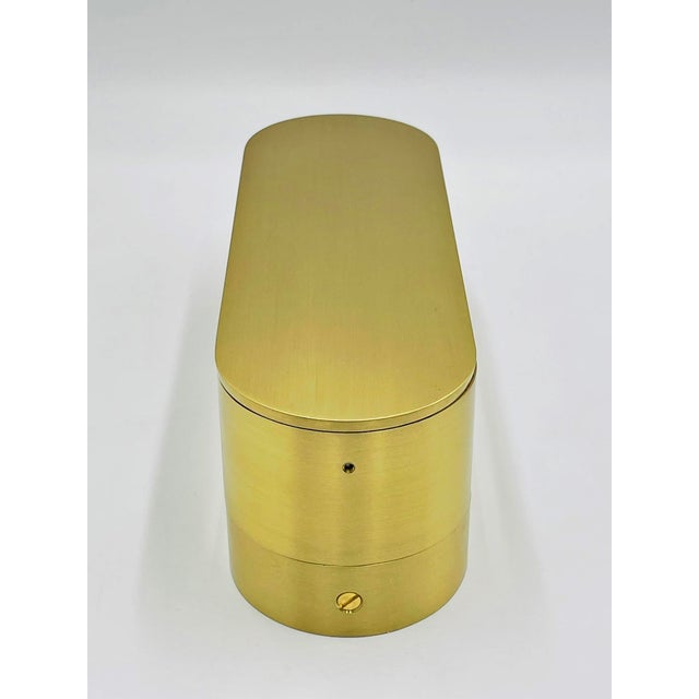 1980s Italian Brass Lucite Wall Sconce Tci Mini Jolly Modern Light For Sale - Image 9 of 16