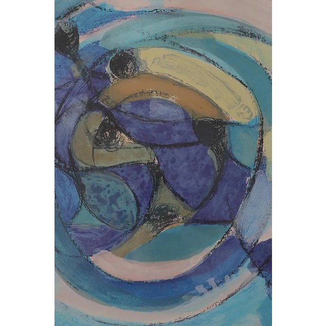 Gustav Bolin, Composition, 1970s Color lithography Number 50/100 This work is signed by the artist and has an individual...