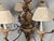 Vintage Italianate Polychrome Carved Wood Fruit & Iron 6-Light Chandelier For Sale - Image 12 of 15