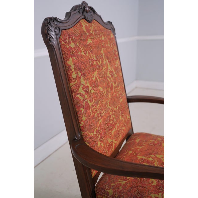 Brown Set of 12 Paine French Louis XV Walnut Dining Chairs For Sale - Image 8 of 18