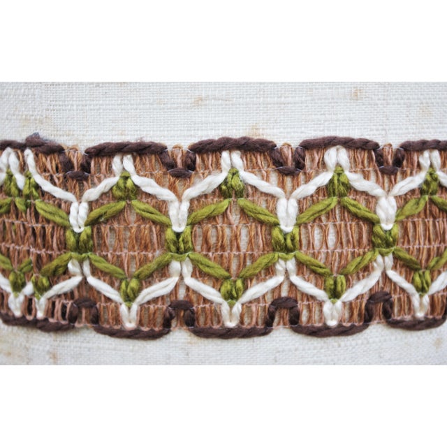 1950s Green Ceramic Table Lamp, 1950s For Sale - Image 5 of 7