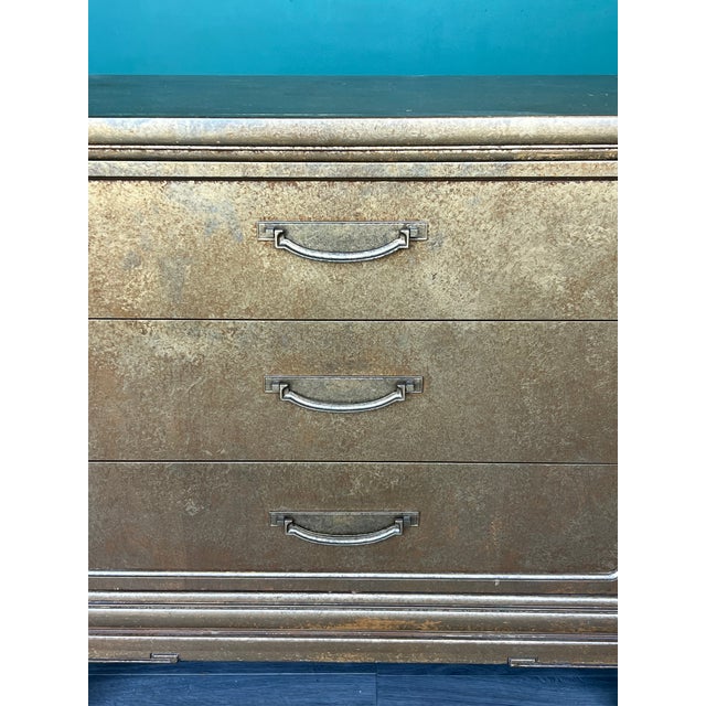 Late 20th Century Walnut Chest of Drawers Tjo For Sale - Image 11 of 14