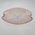 Pink Large Cenedese Murano Glass Footed Console Bowl Pink Sommerso Swirl For Sale - Image 8 of 15