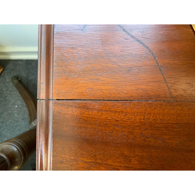 Late 20th Century Serpentine Front Chippendale Style Chest For Sale - Image 13 of 14