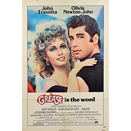 Grease One-Sheet Poster, USA, 1978 For Sale - Image 4 of 5
