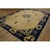 Art Deco 1920s Antique Allover Floral Deco Chinese Peking Handknotted Wool Room Size Rug For Sale - Image 3 of 10