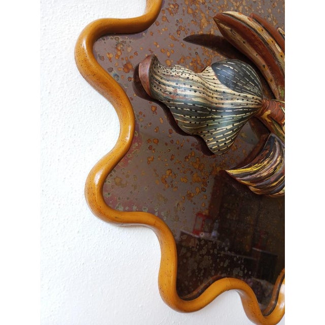 Mirror Sculpture with Fish by Mauro Pieroni, 1970s For Sale - Image 10 of 13