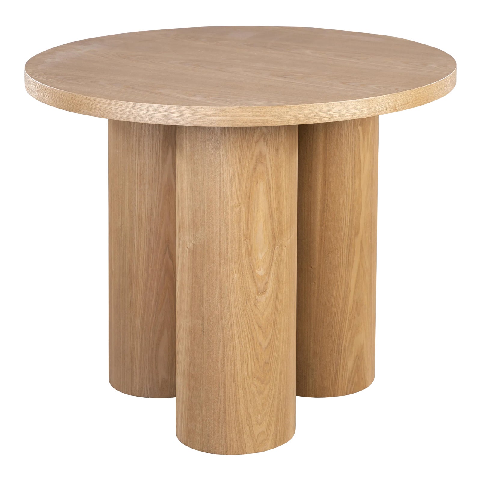 Balmain Round Wood Entry Table Chairish