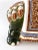 Green Mid Century Ceramic Elephant Garden Stool or Plant Stand For Sale - Image 8 of 12