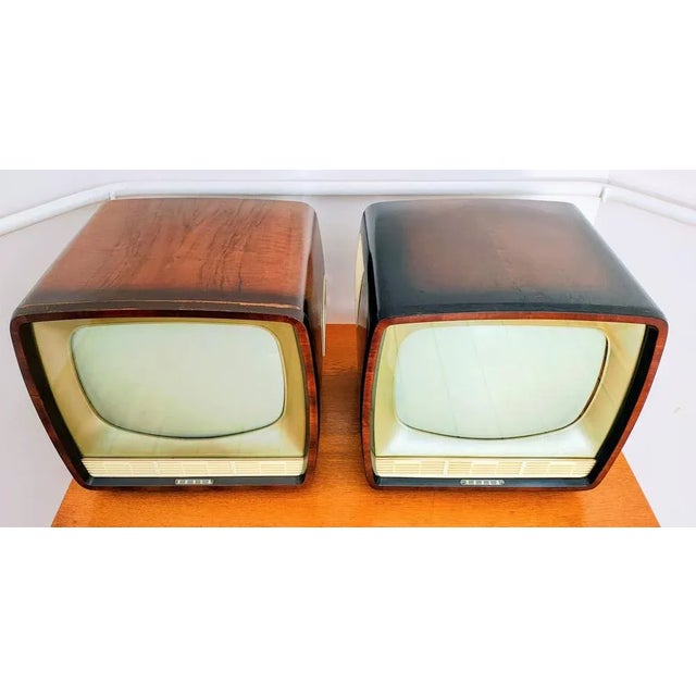 TV from TESLA, Czechoslovakia, 1960s, Set of 2 For Sale - Image 4 of 14