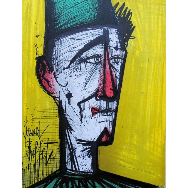 Bernard Buffet, Jojo the Clown, Original Lithograph For Sale - Image 6 of 6