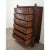 19th Century Dutch Empire Style Tall Chest For Sale - Image 9 of 12