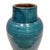 20th Century Turquoise Glazed Ceramic Vase, France, 1970s For Sale - Image 3 of 13