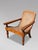 Large Vintage Teak and Cane Colonial Planters Chairs, 1920, Set of 2 For Sale - Image 8 of 12