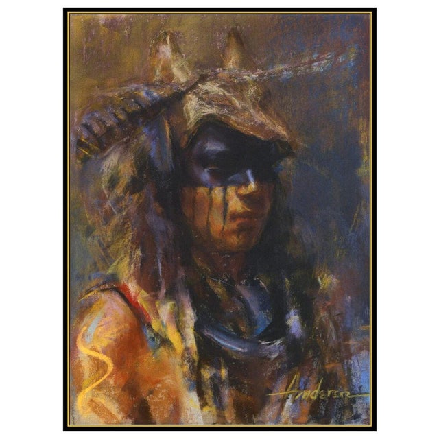 Message us to inquire about custom framing options! (Included for free with every purchase) The artwork here, "Warrior...
