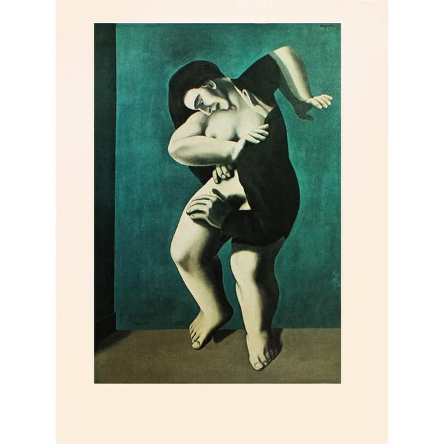 1970s 1972 After Rene Magritte, "The Titanic Days" First Limited Edition Cubist Photogravure For Sale - Image 5 of 7