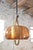 Brass and Smoked Glass Pendant Lamp from Temde, Germany, 1970s For Sale - Image 6 of 12