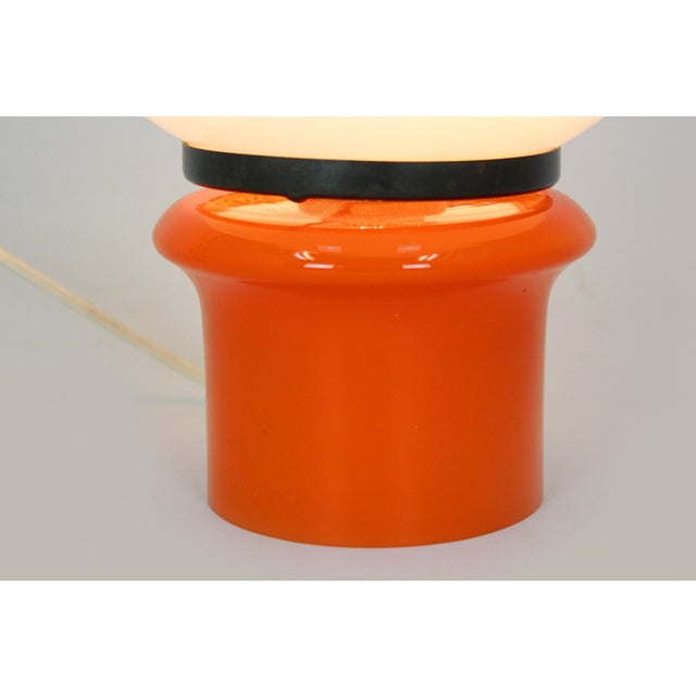 Vintage Czech Table Lamp from Osvitlováci Sklo, 1970s For Sale - Image 14 of 16