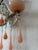 Pink French Pink Opaline Drops Mirror Murano Glass Sconces, Circa 1920 For Sale - Image 8 of 11