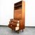Mid-Century Modern Mid Century Modern China Cabinet Hutch Bassett Walnut Drop Desk Vintage Drawers For Sale - Image 3 of 12