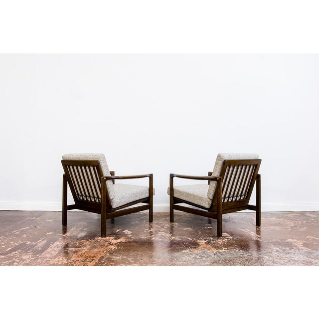 Set of B 7522 Armchairs by Zenon Bączyk, 1960s For Sale - Image 17 of 18