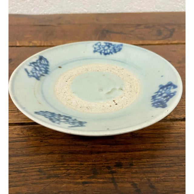 Antique Qing Dynasty Blue and White Bowl For Sale - Image 9 of 11