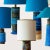 Bitossi Bitossi Lamp with Silk Lampshades attributed to R. Houben, 1970 For Sale - Image 4 of 13