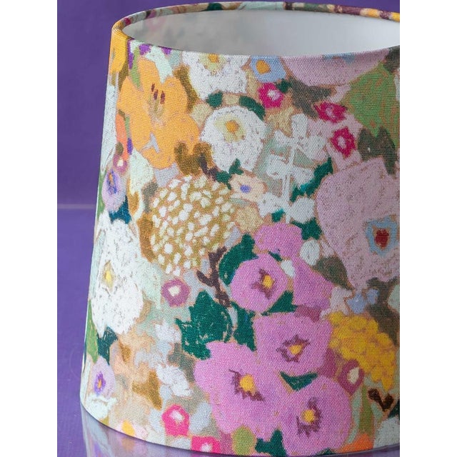 Royal Delft White Table Lamps, House of Hackney Lampshades, Set of 2 For Sale - Image 4 of 11