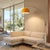 The Half Dome Wall Mounted Arc Lamp is a Modern wall-mounted arc lamp with a satin nickel steel frame, designed by Peter...