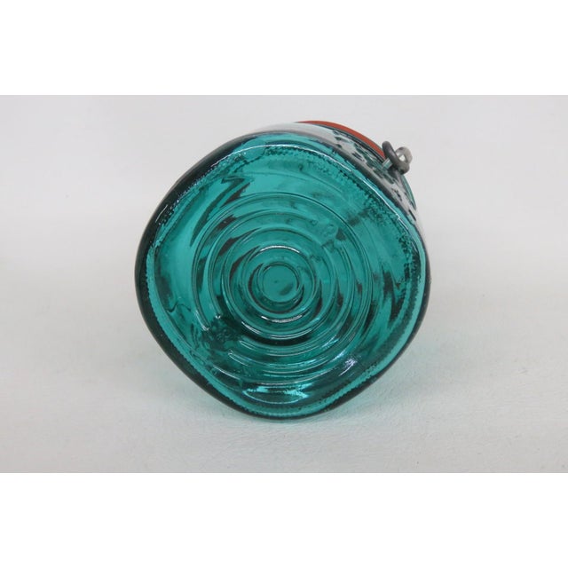 Ball Ideal Bicentennial Eagle Mason Jar With Lid 1976 Vintage Blue Teal 4715b For Sale In Miami - Image 6 of 18