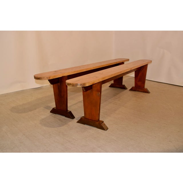 Pair of 19th C French Benches For Sale - Image 12 of 13