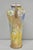 Blue Nippon Sharkskin Decorated Royal Kinjo Japan Hand Painted Porcelain Handled Vase For Sale - Image 8 of 17