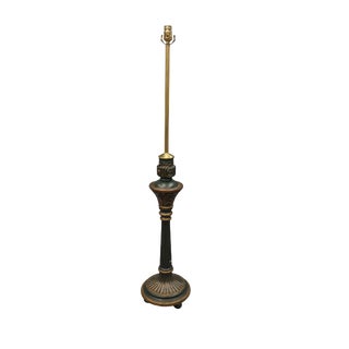 Mid 20th Century Vintage Floor Lamp With Bronze Color Knob Design For Sale