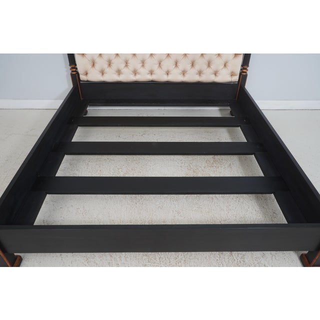 Nancy Corzine Nancy Corzine King Size Paint Decorated Poster Bed For Sale - Image 4 of 16